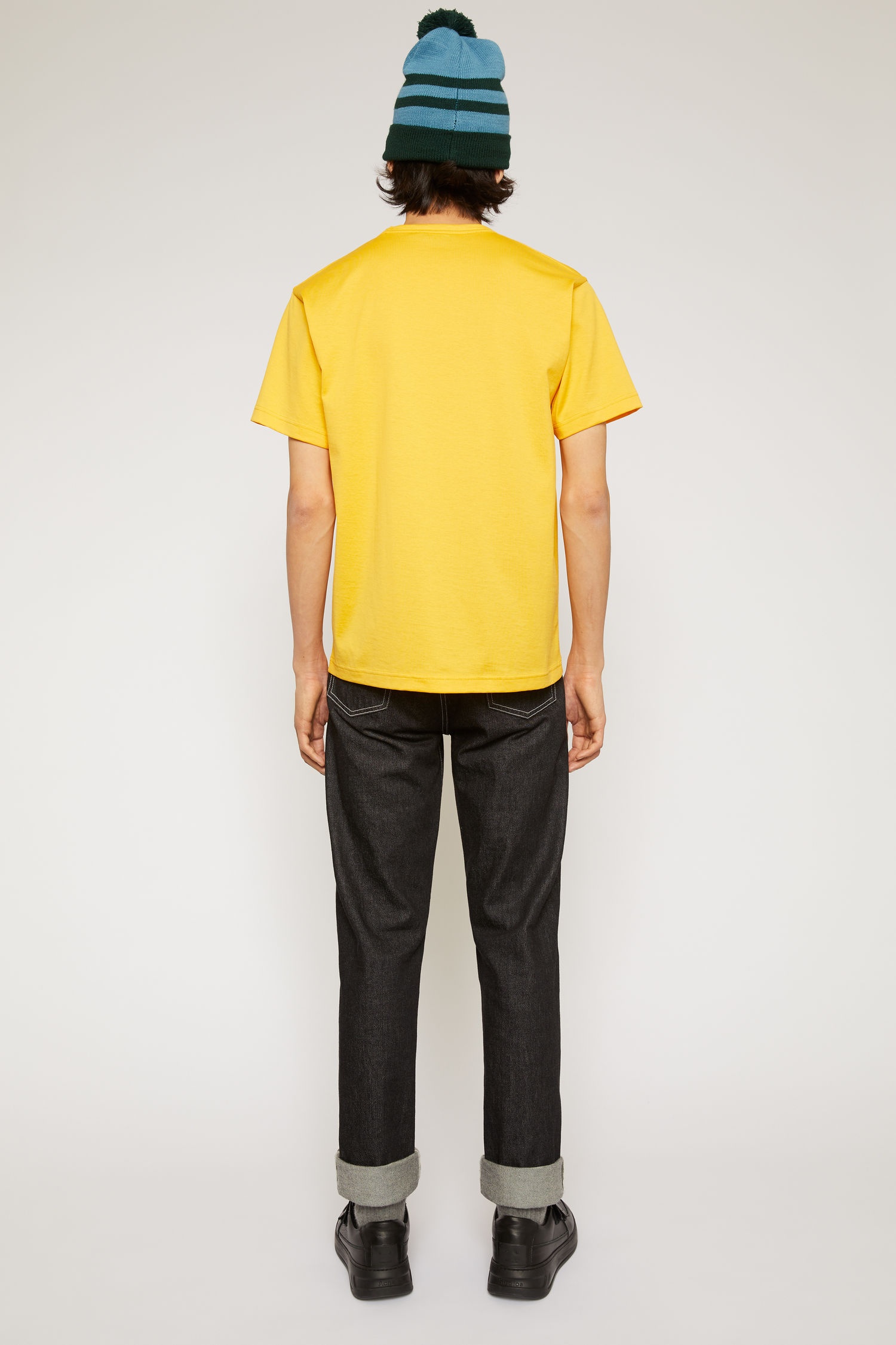 Classic fit t-shirt honey yellow - 3