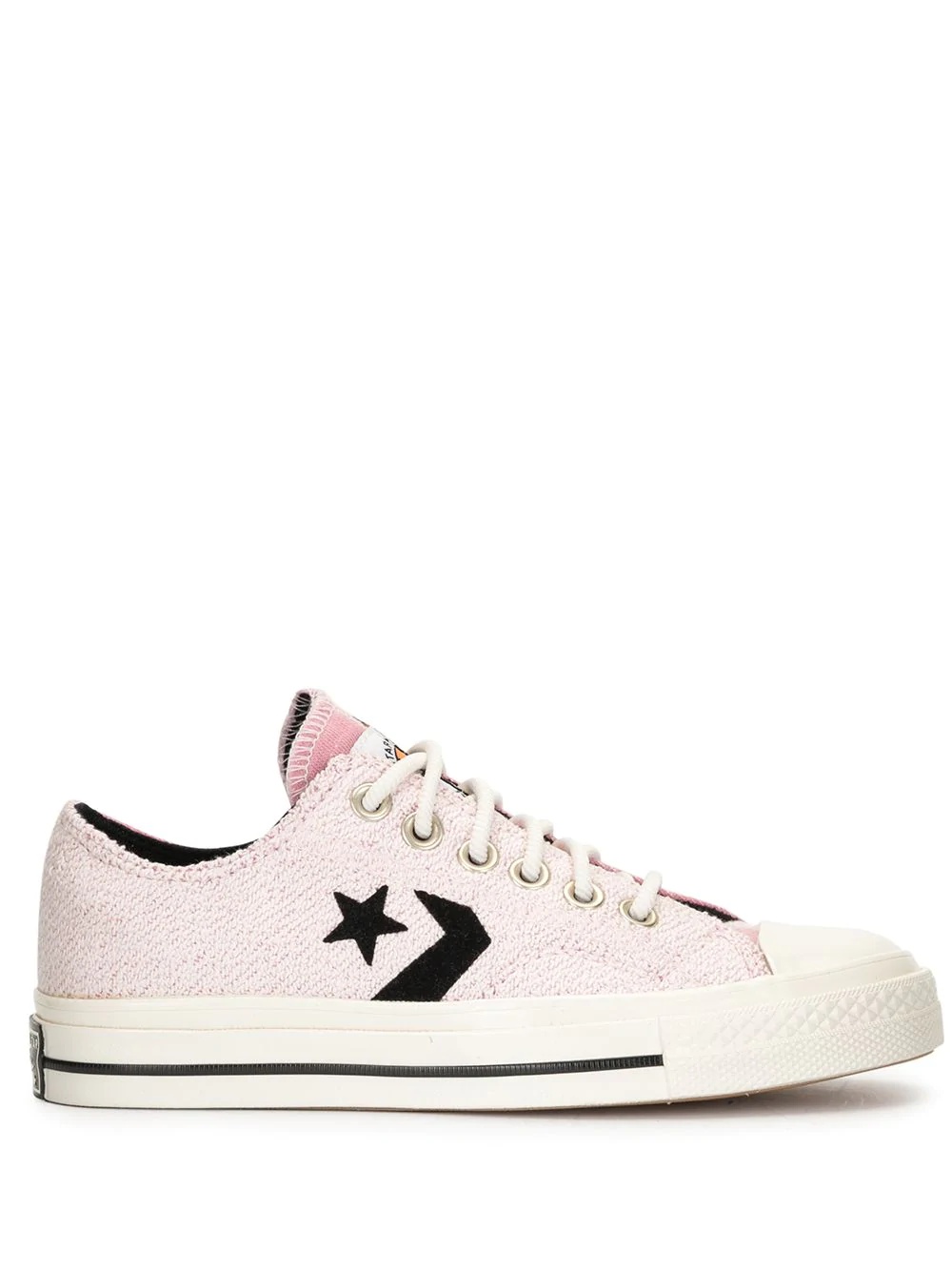 side logo sneakers - 1