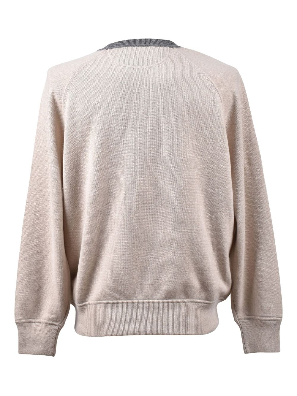 logo-embroidered raglan-sleeve sweater - 2