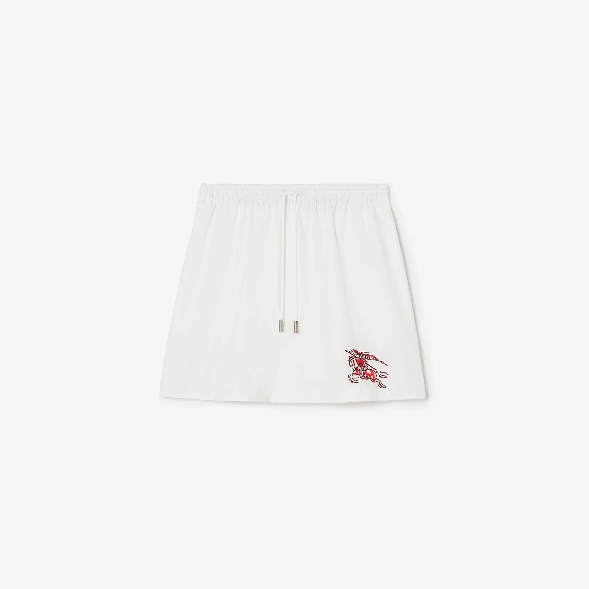 Heart Knight Cotton Mini Skirt - 1
