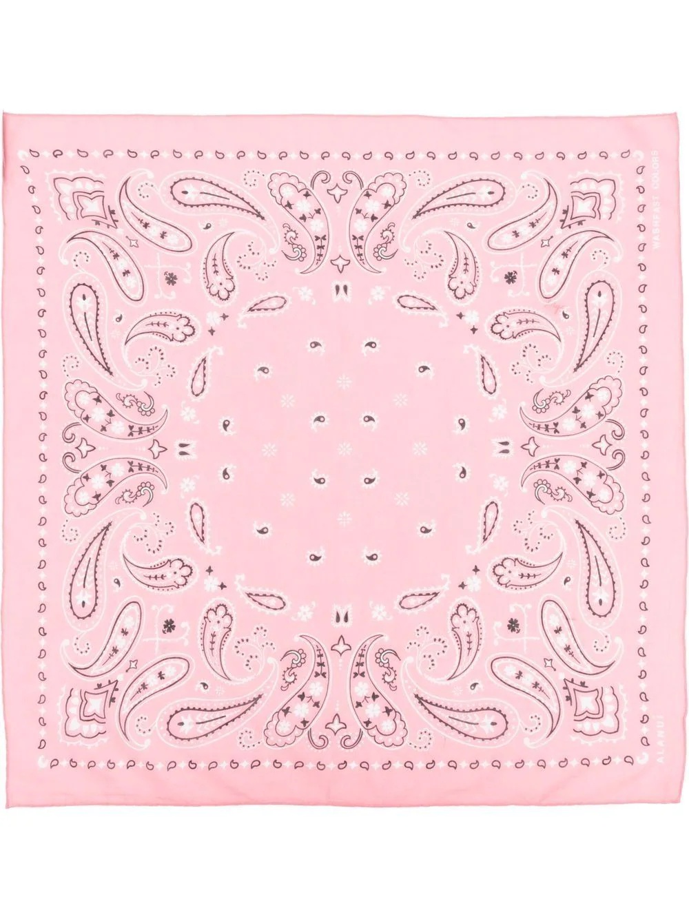 paisley pattern square scarf - 3