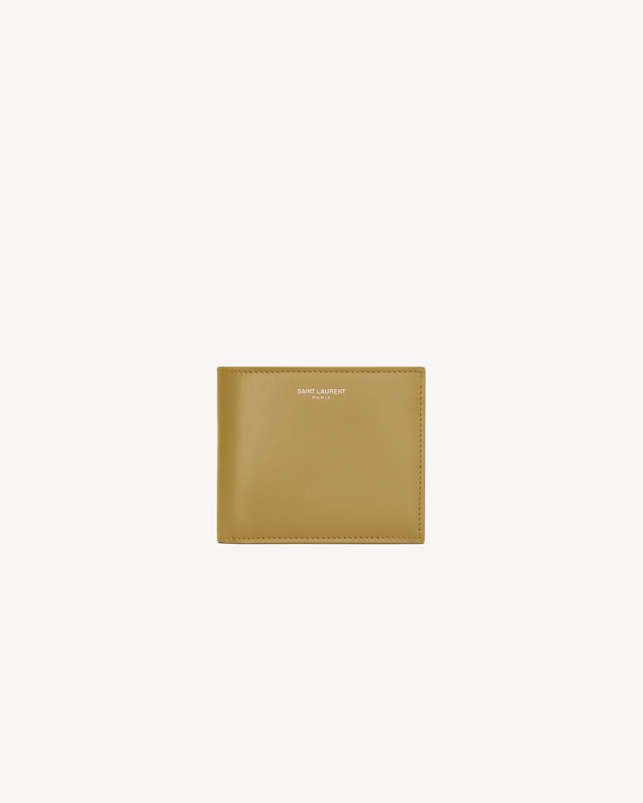 SAINT LAURENT PARIS EAST/WEST WALLET WITH COIN PURSE IN SMOOTH LEATHER - 1