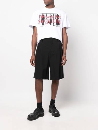 Alexander McQueen logo-print short-sleeve T-shirt outlook