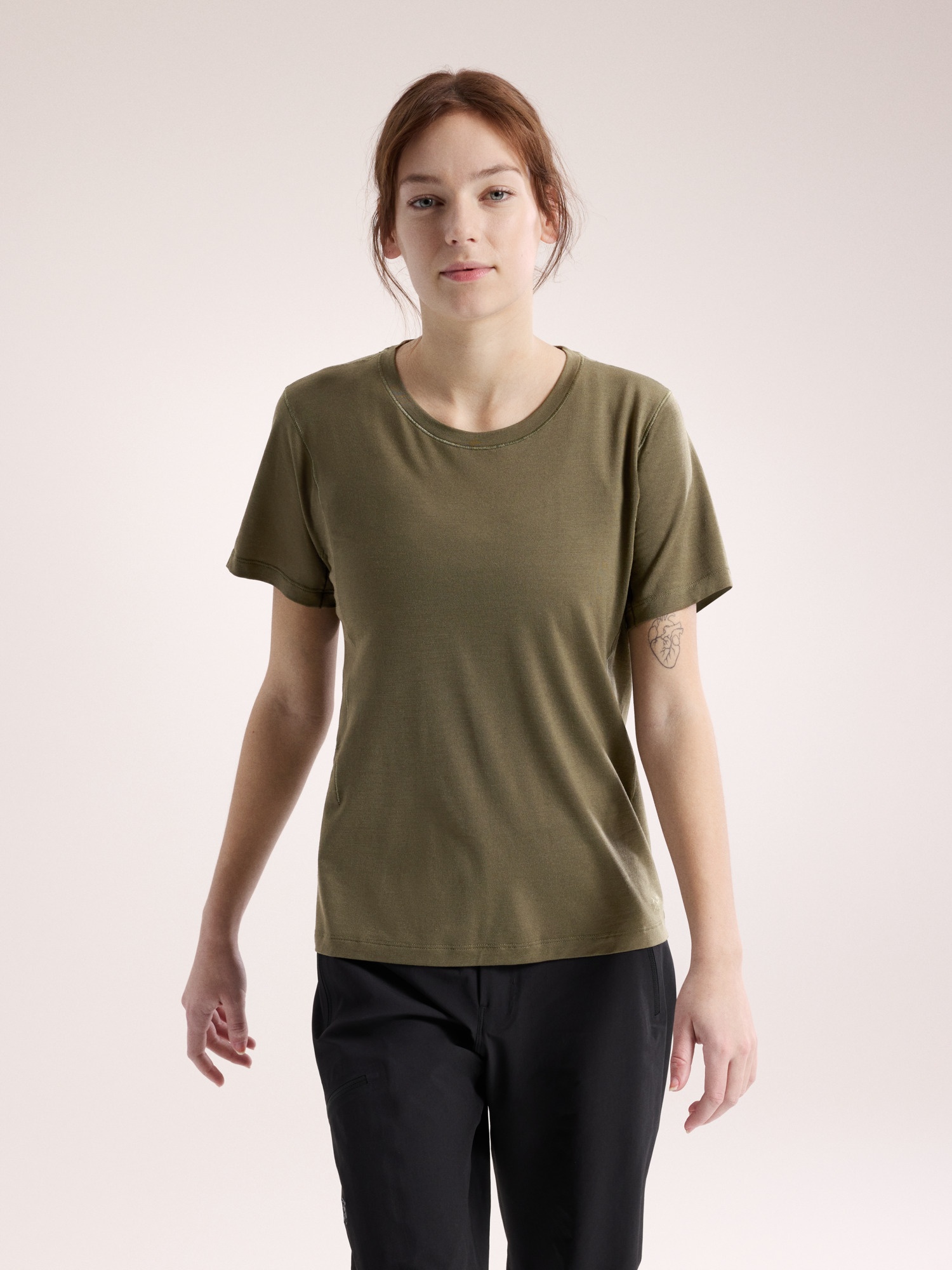 Lana Merino Wool Crew Shirt SS - 2