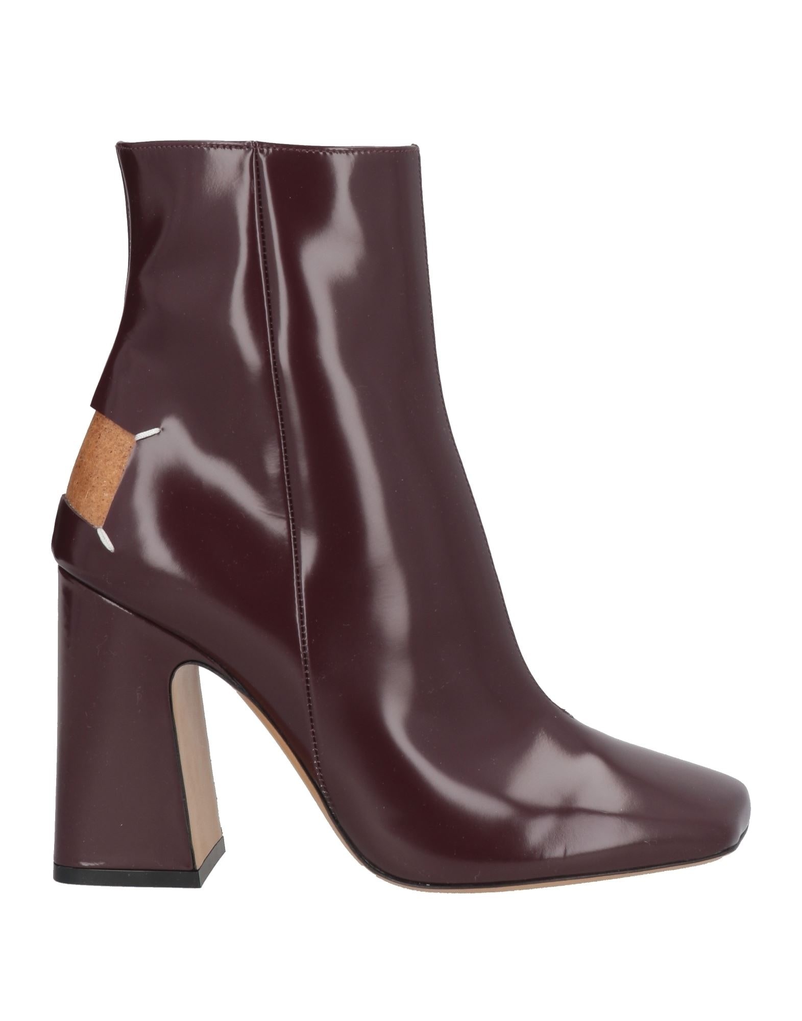 Burgundy Women's Ankle Boot - 1