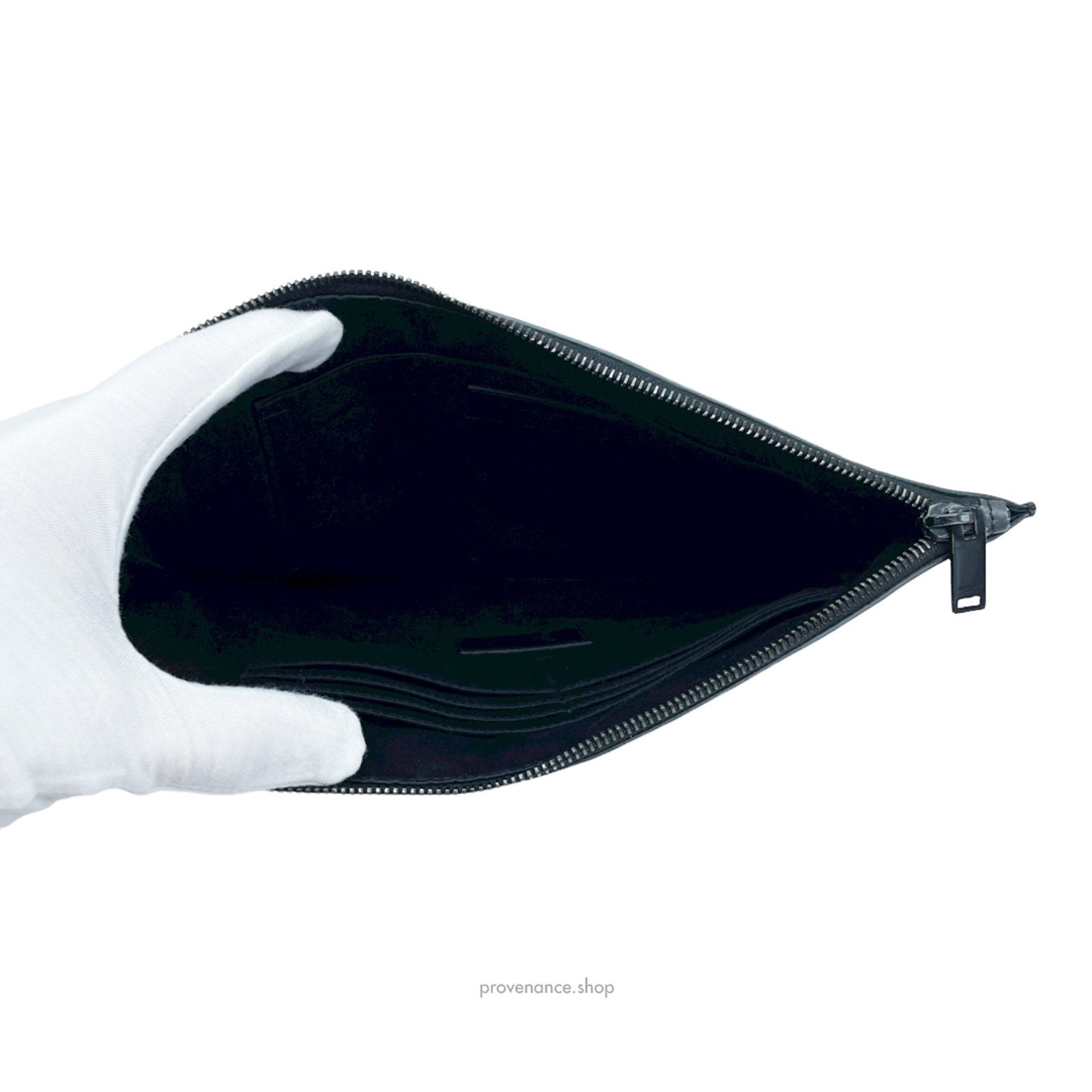 Saint Laurent Paris SLP Zipped Pouch - Shadow Camo - 5