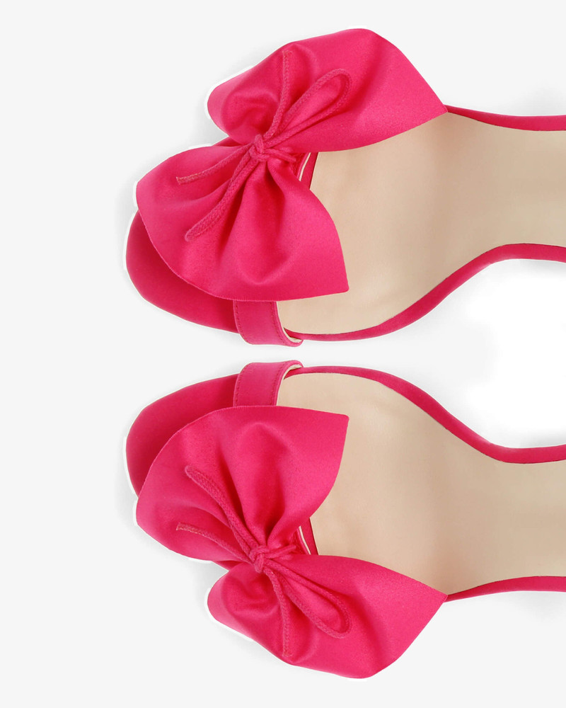 JUSTINE SANDALS - SATIN 1