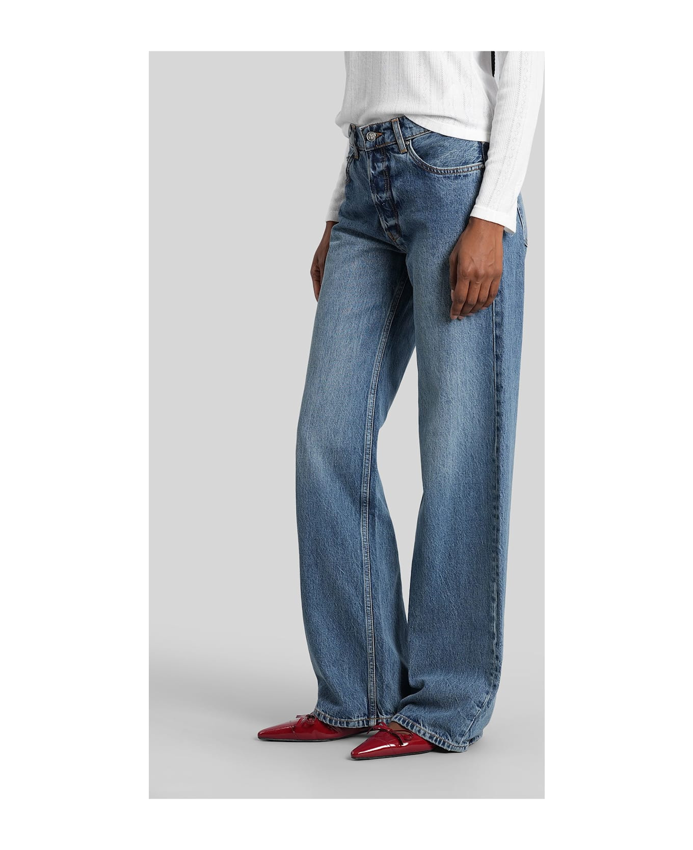 Hugh Jeans In Blue Denim - 4