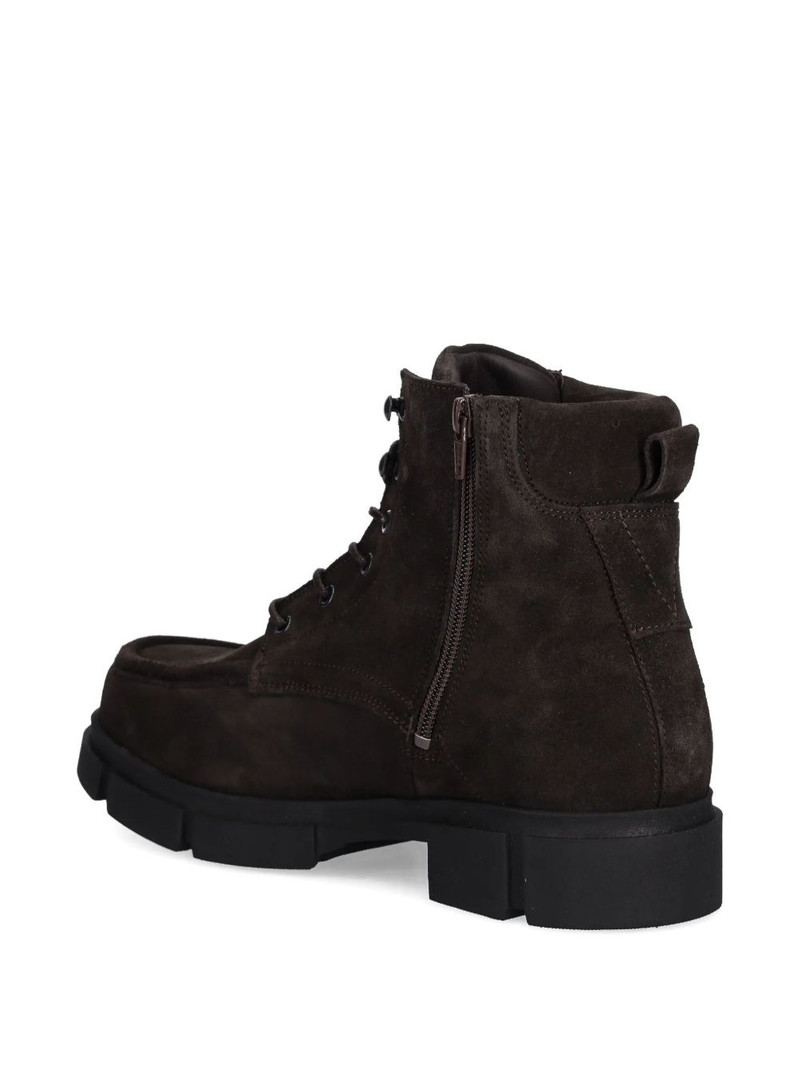 lace-up zipped boots 3