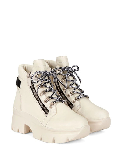 Giuseppe Zanotti platform hiking boots outlook