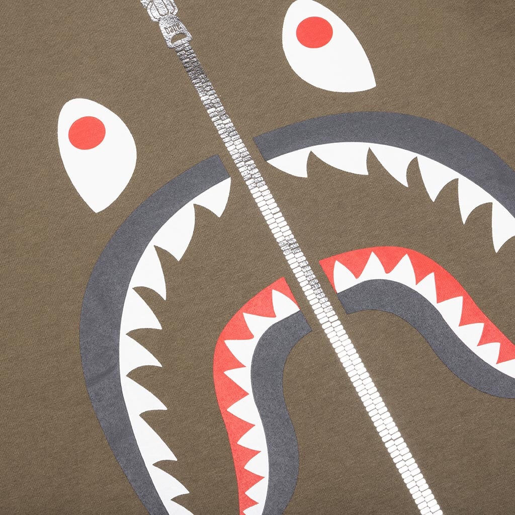 SHARK TEE - BROWN - 4