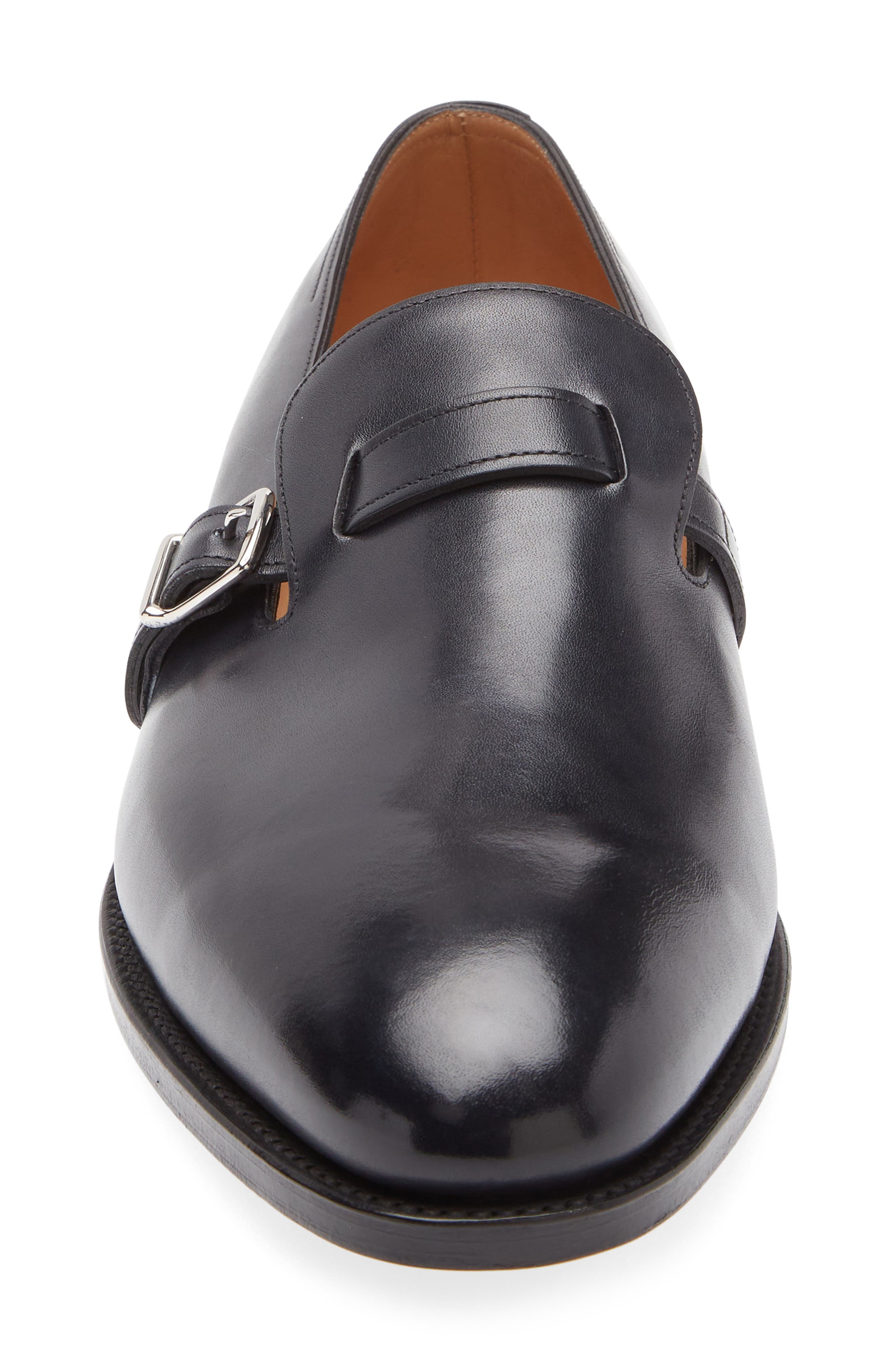 John Lobb Delano II Buckle Loafer in Midnight at Nordstrom - 3
