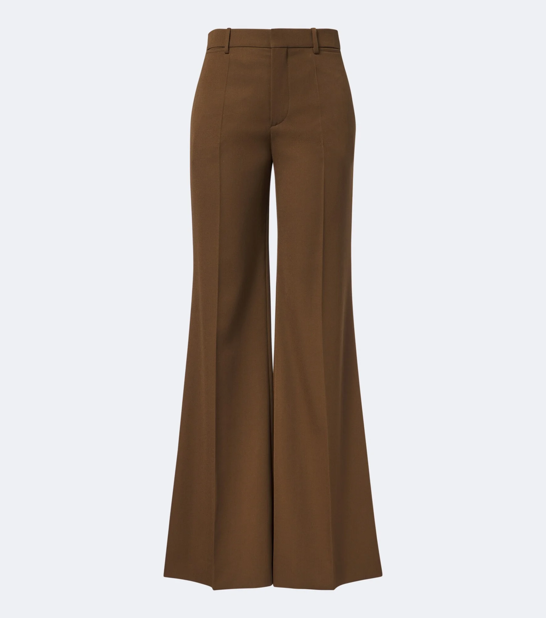 Virgin wool wide-leg pants - 1