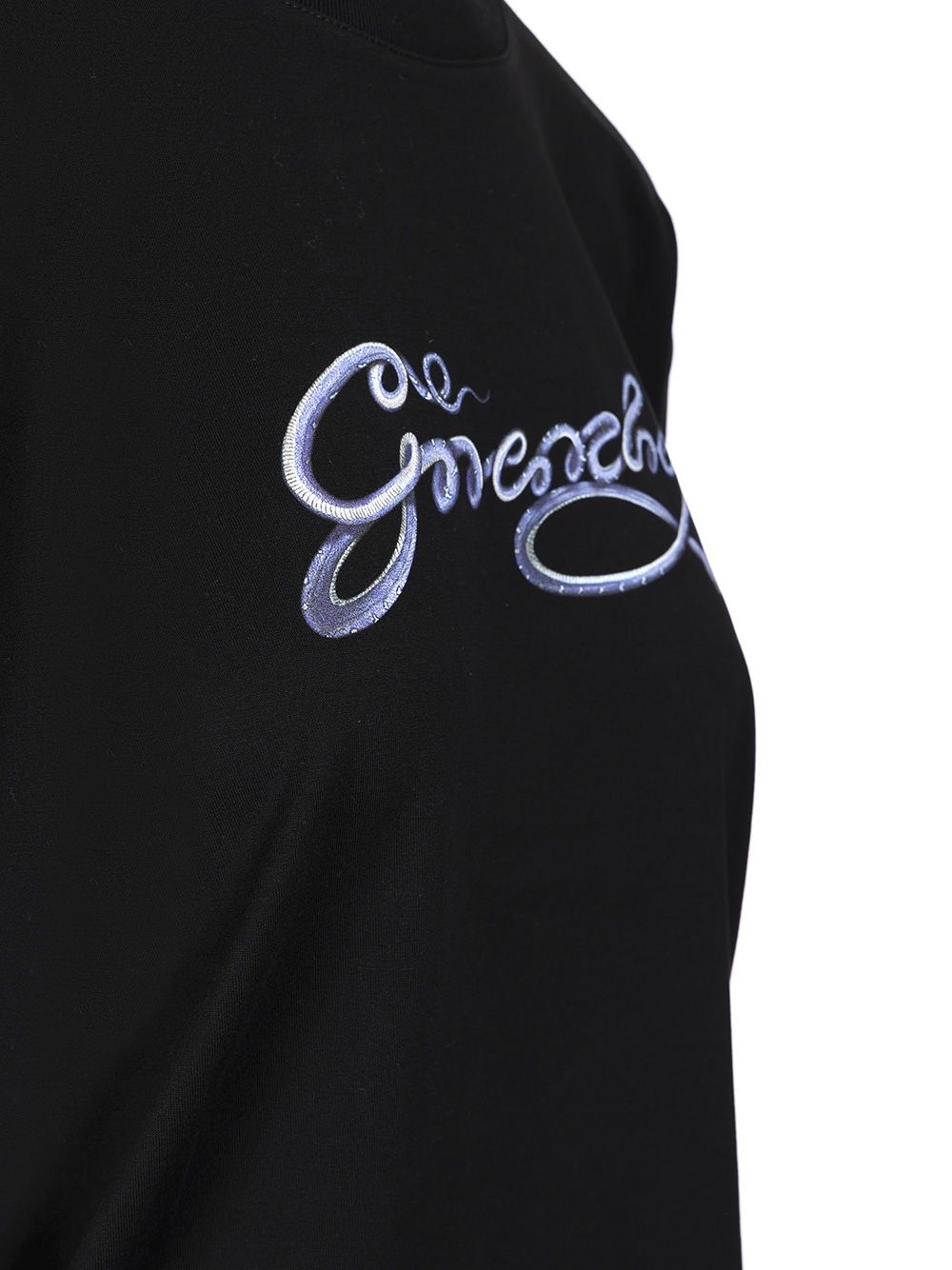 With Printed Logo T-Shirt Black - 4