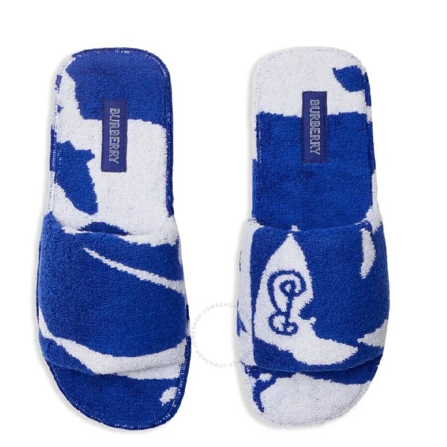 Burberry Snug Soft Cotton Towelling Slippers - 3