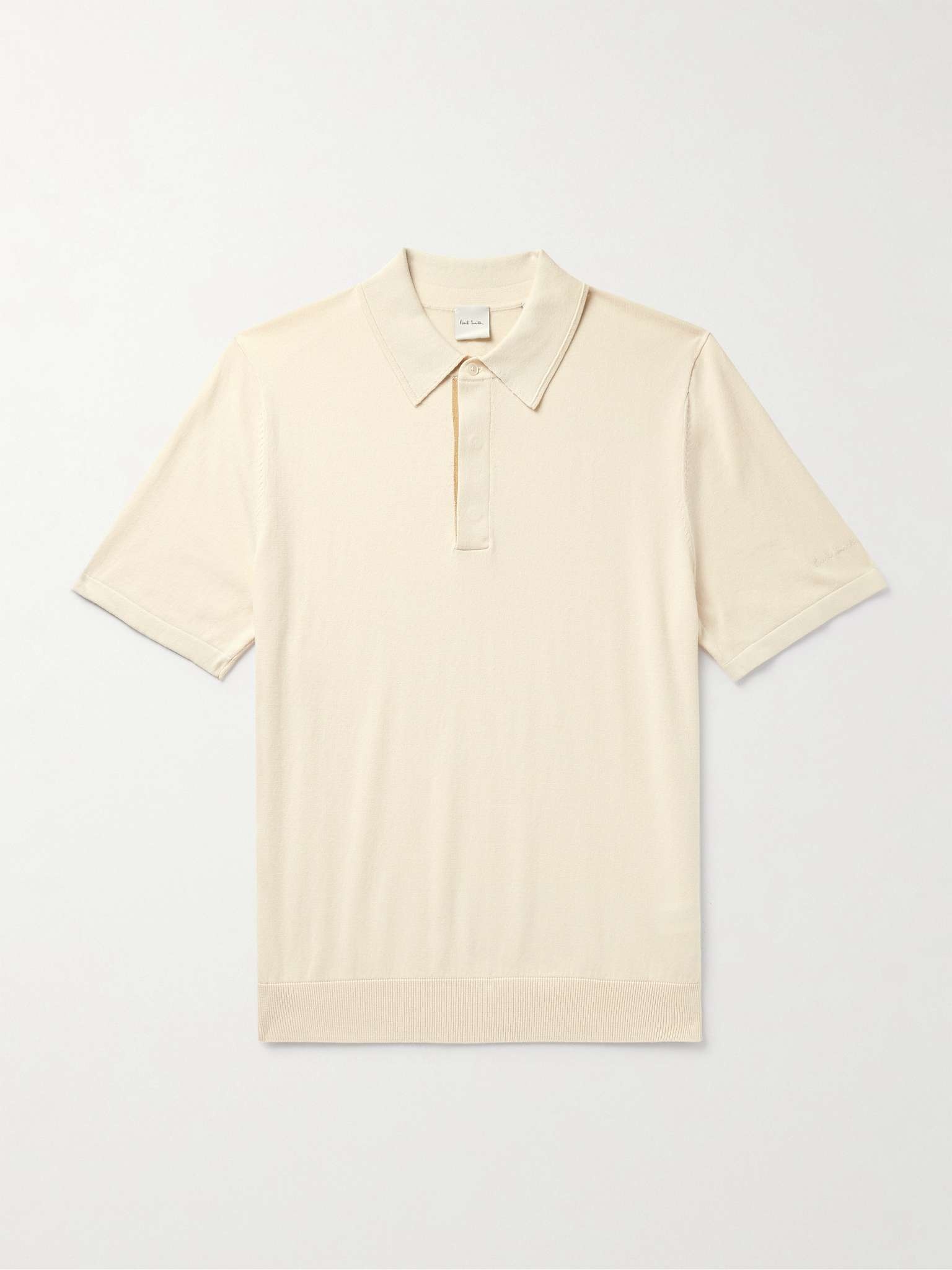 Logo-Embroidered Organic Cotton Polo Shirt - 1