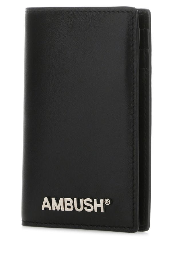 Ambush Man Black Leather Card Holder - 2