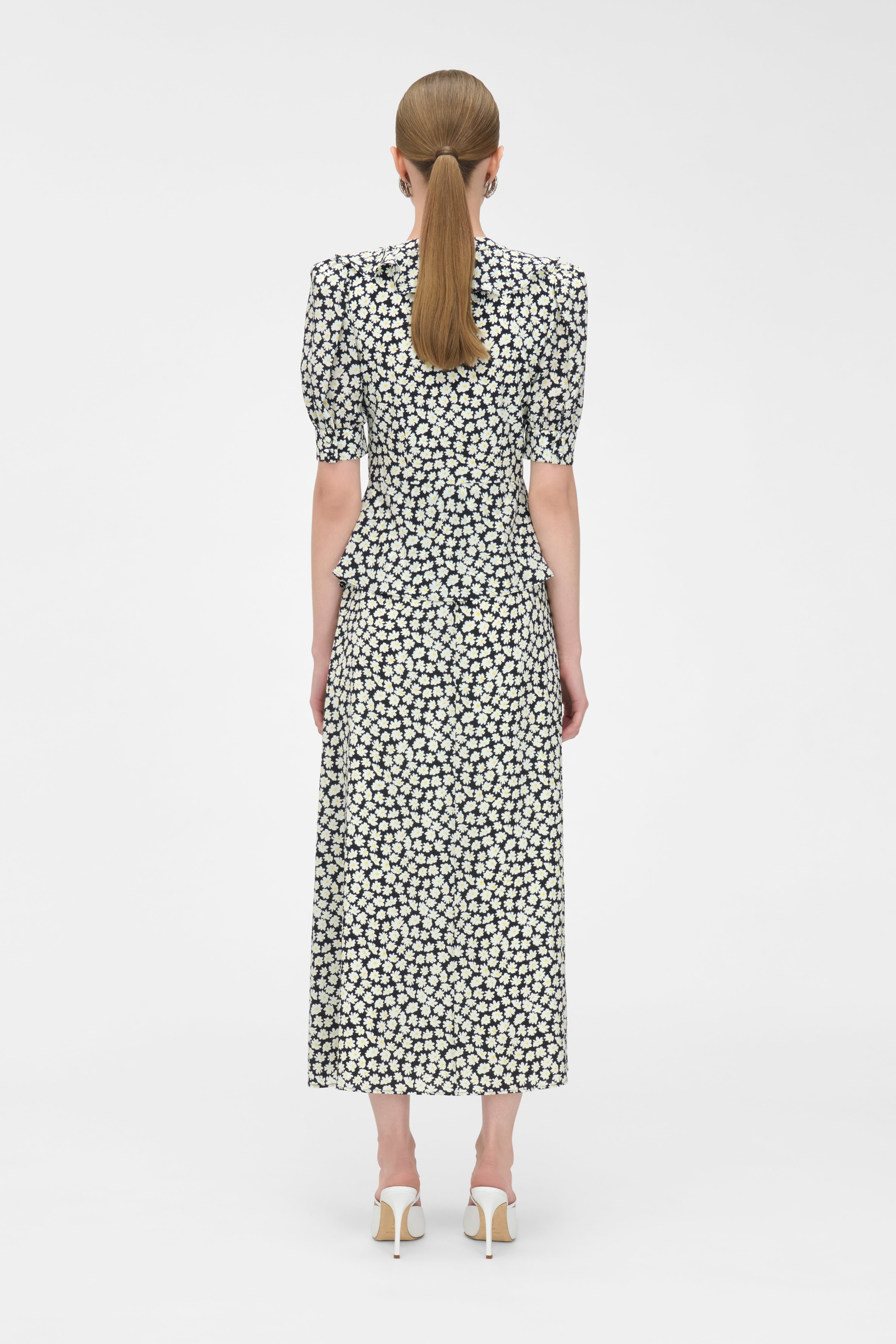 SMALL FLOWERS PRINT DRESS - 4
