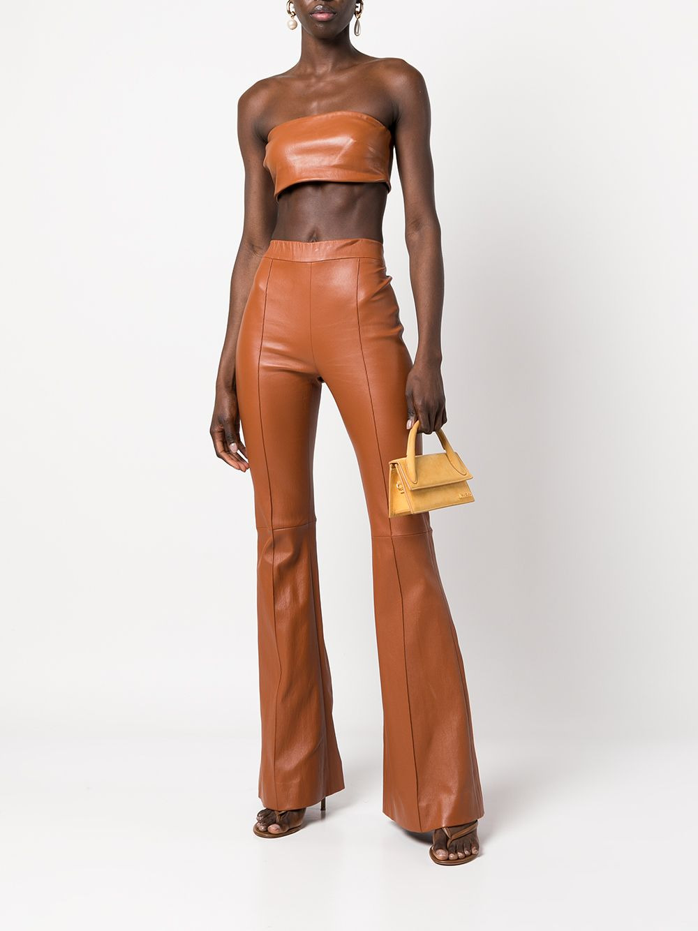 bandeau-style cropped top - 2
