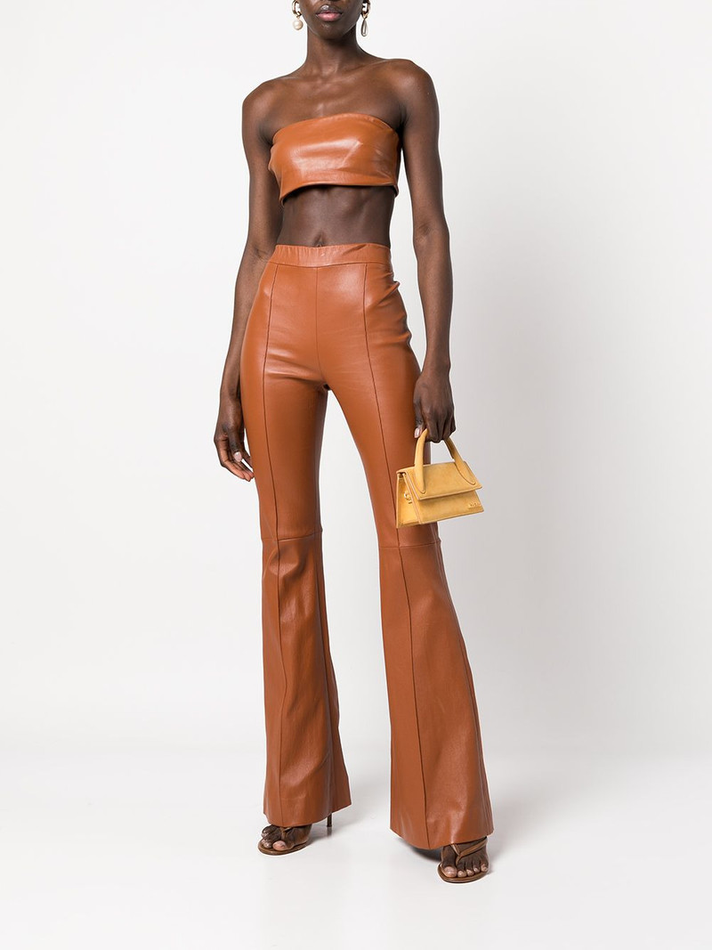 ROSETTA GETTY bandeau-style cropped top outlook