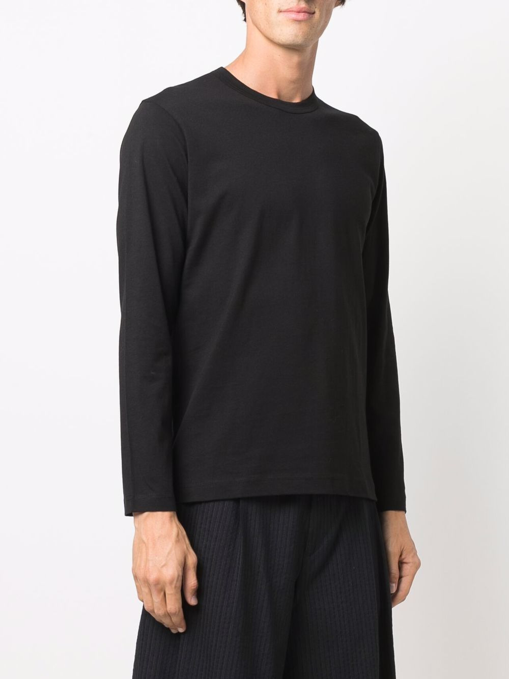 logo-print long-sleeve T-shirt - 3