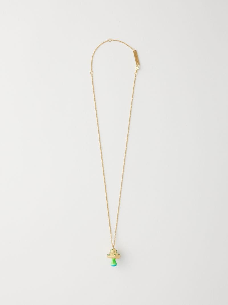 Mushroom Charm Necklace 1