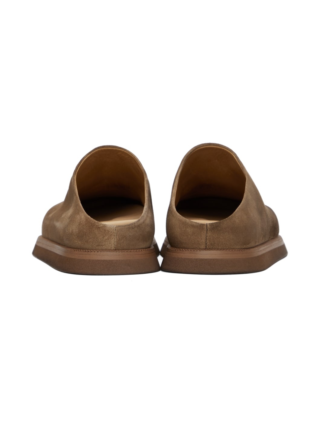 Tan Accom Sabot Slippers - 2