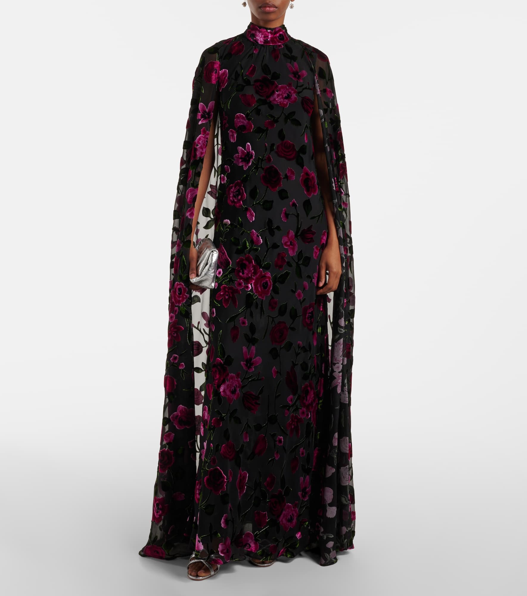 Devoré velvet gown - 2