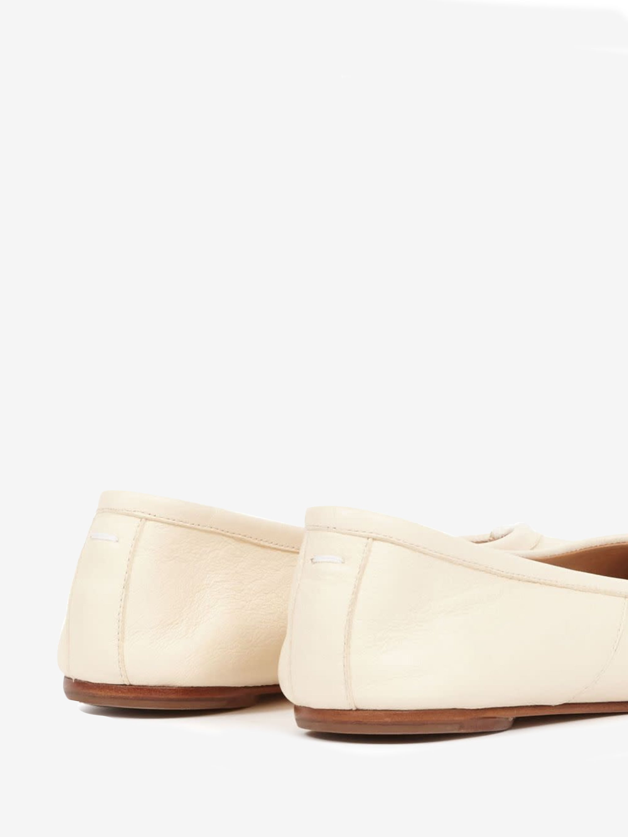 MAISON MARGIELA - Women Calfskin Tabi Ballet Flats - 5