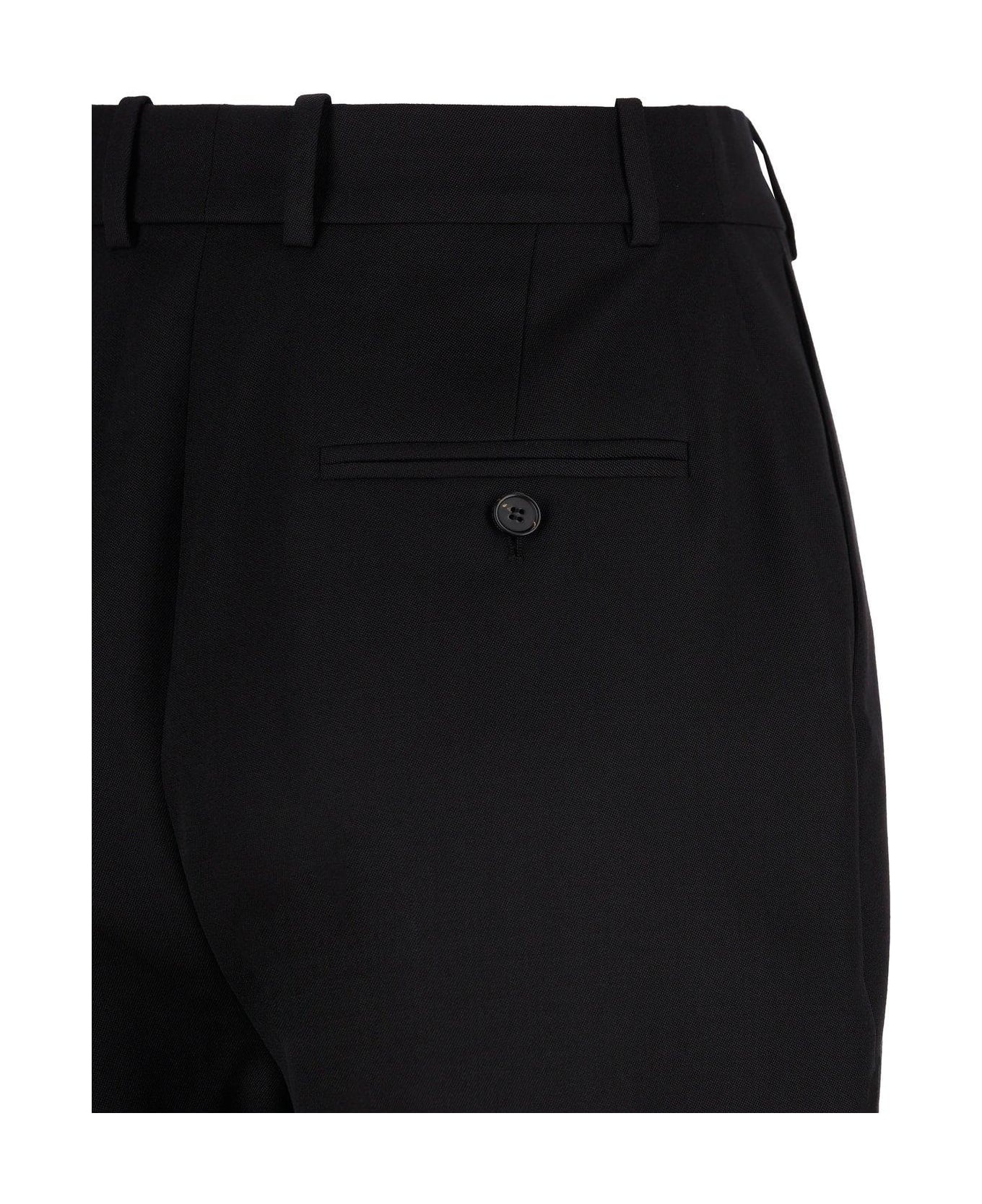 High-waist Pleat Detailed Trousers - 3