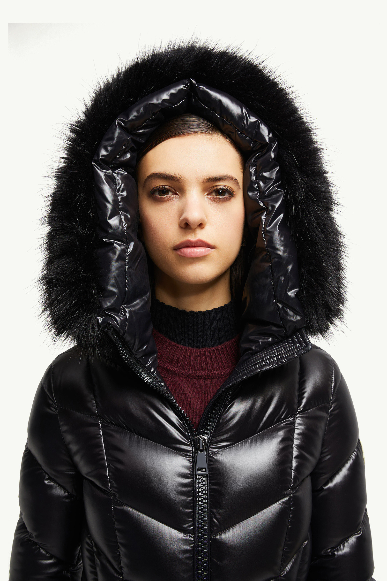 Fulmarus Faux Fur-Trimmed Hooded Long Down Jacket - 4