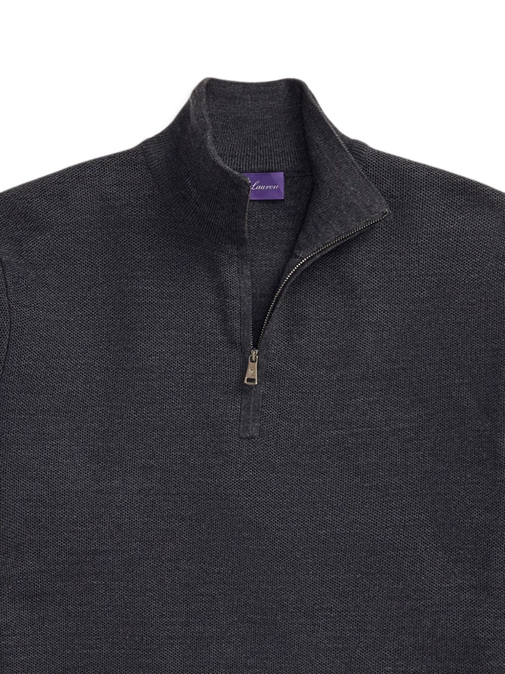 half-zip wool jumper - 2