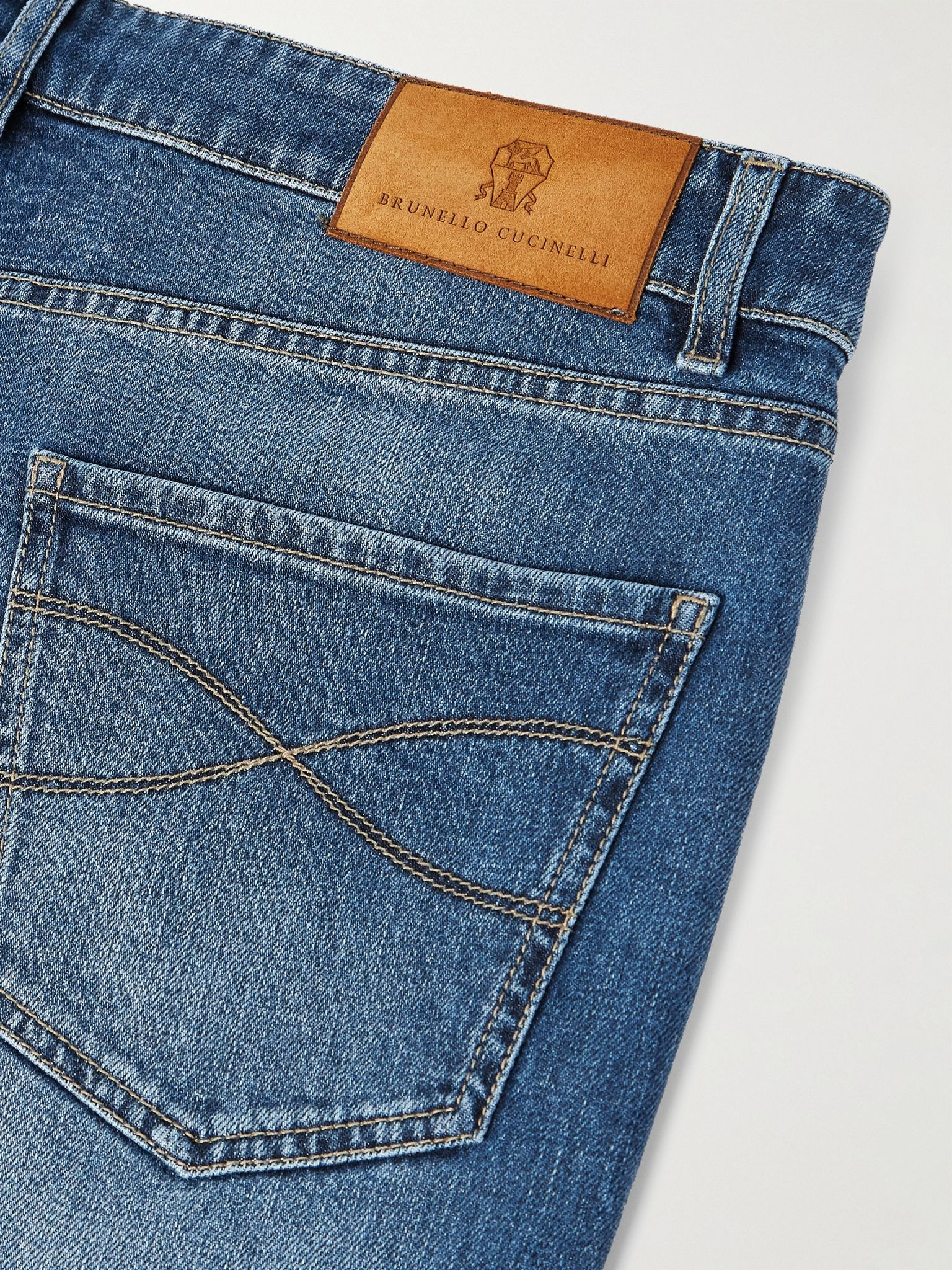 Straight-Leg Jeans Blue - 5