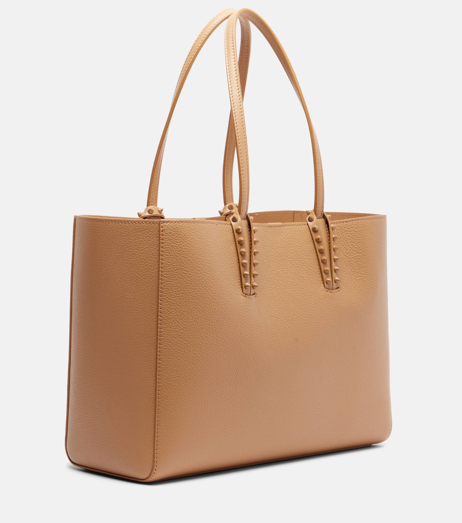 Cabata Large leather tote bag - 4