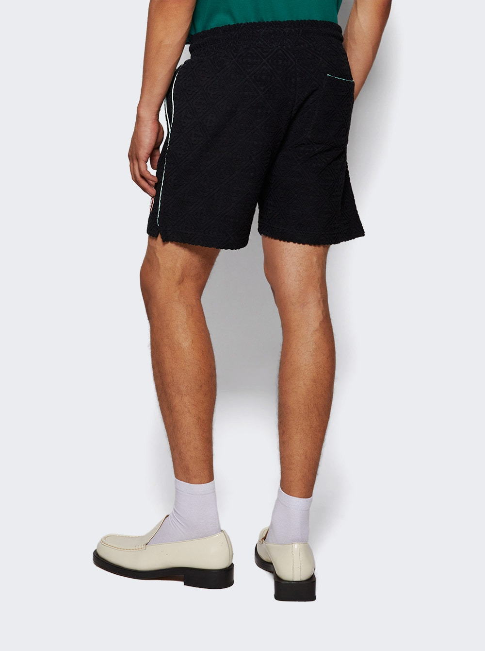 Towelling Shorts Black - 4