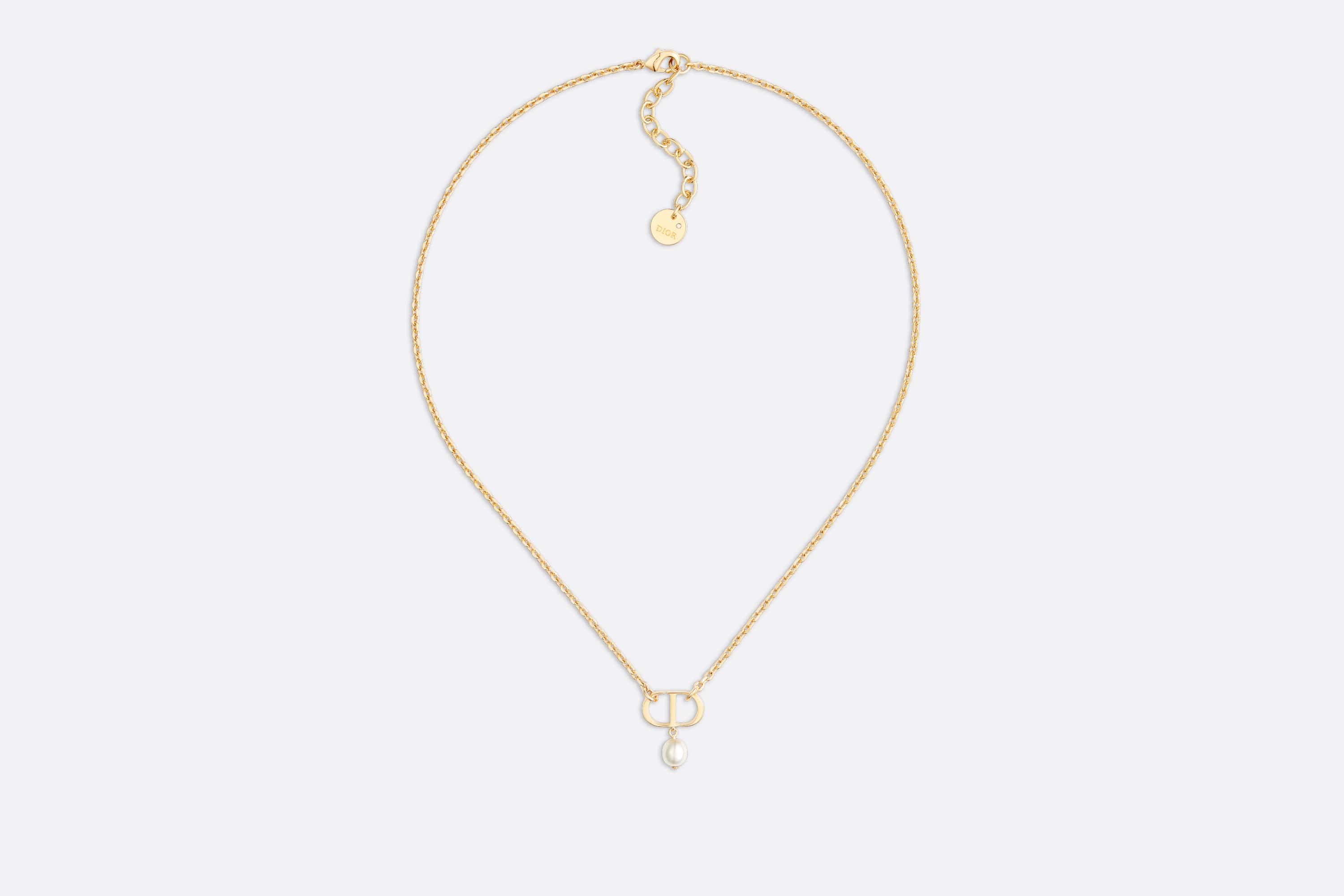 【直営・関税送料込】Petit CD Necklace Dior Petit CD Necklace | REVERSIBLE