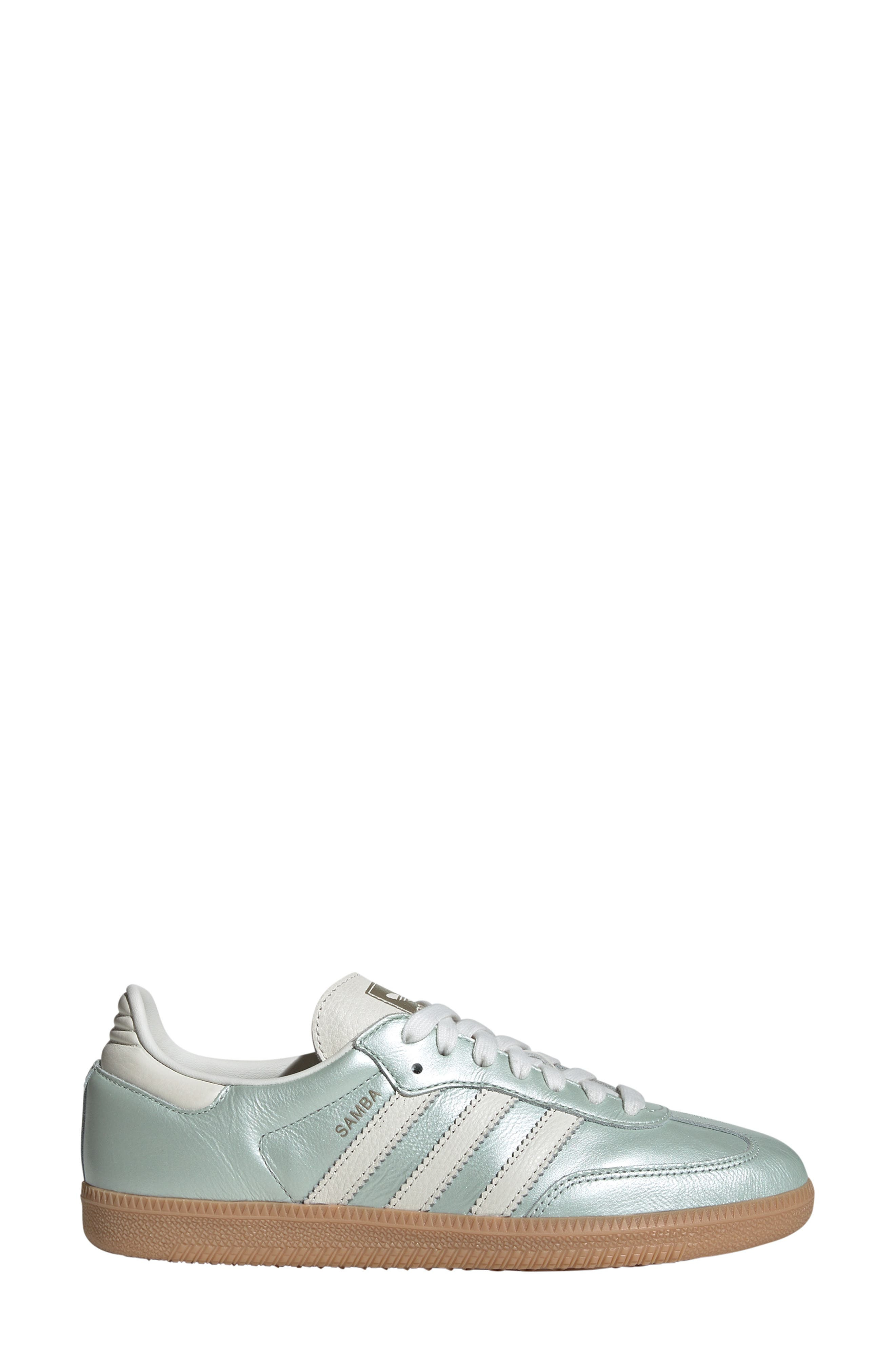 adidas Samba Sneaker in Linen/off White/cyber at Nordstrom - 3