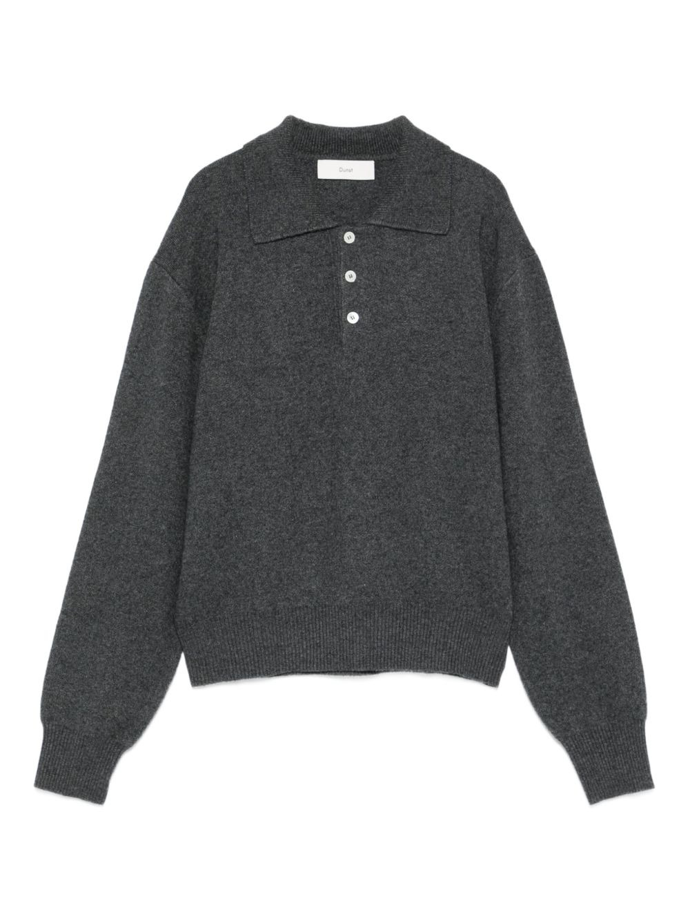 cashmere polo sweater - 1