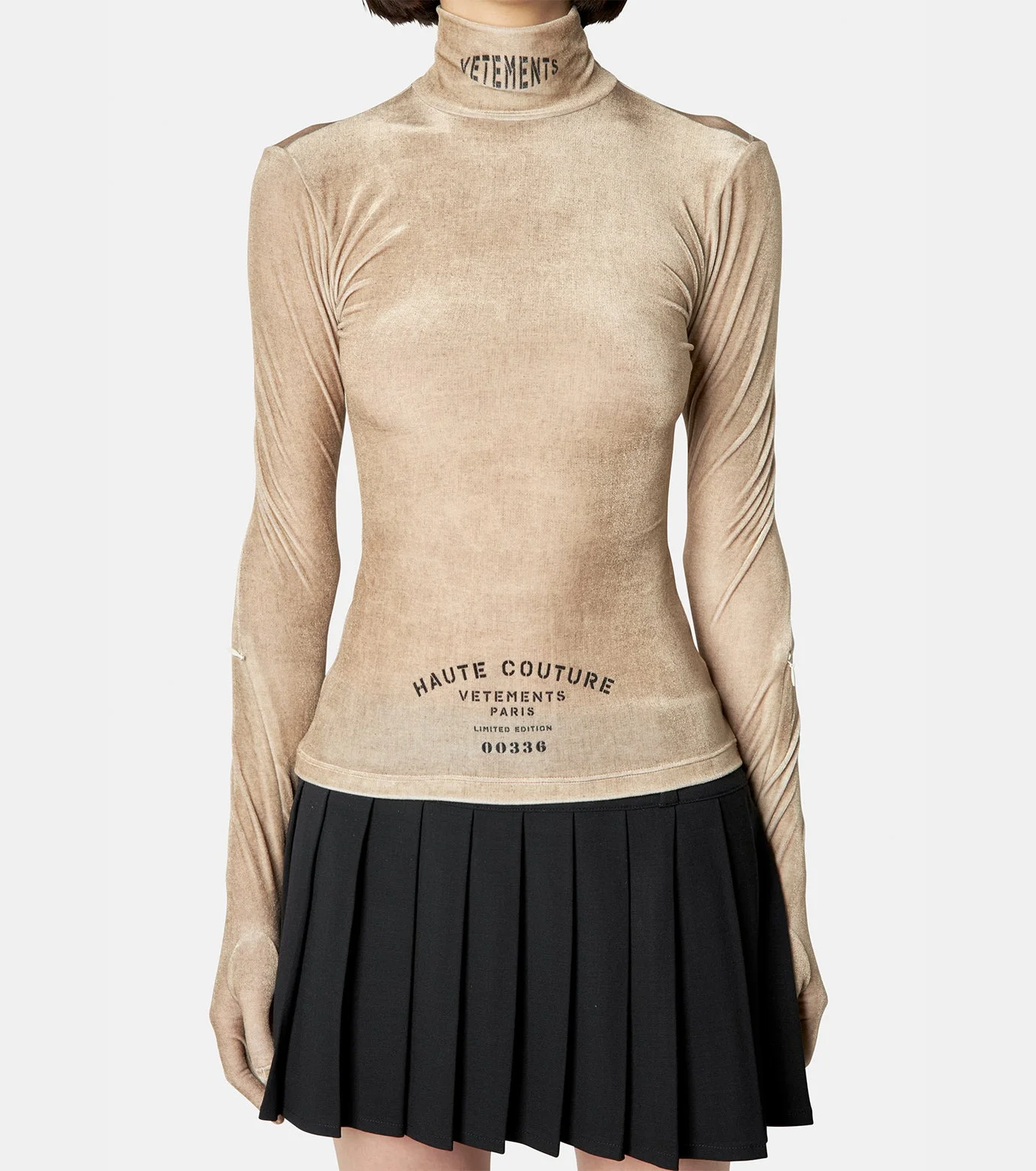 Couture Styling Top w/Gloves - 1