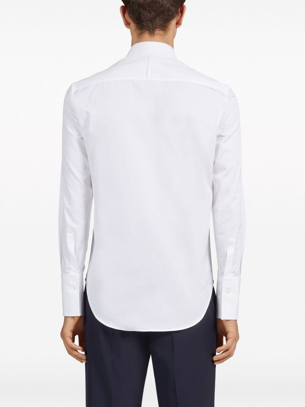 button-down cotton shirt - 4