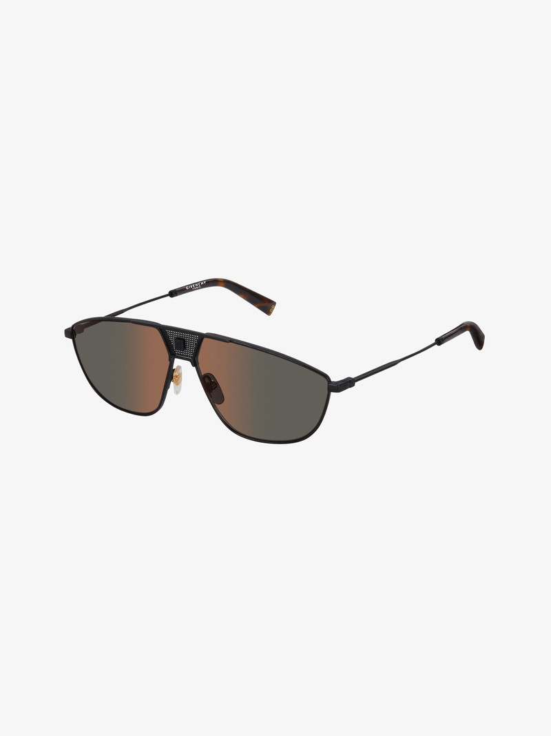 Unisex GV Mesh sunglasses in metal 1