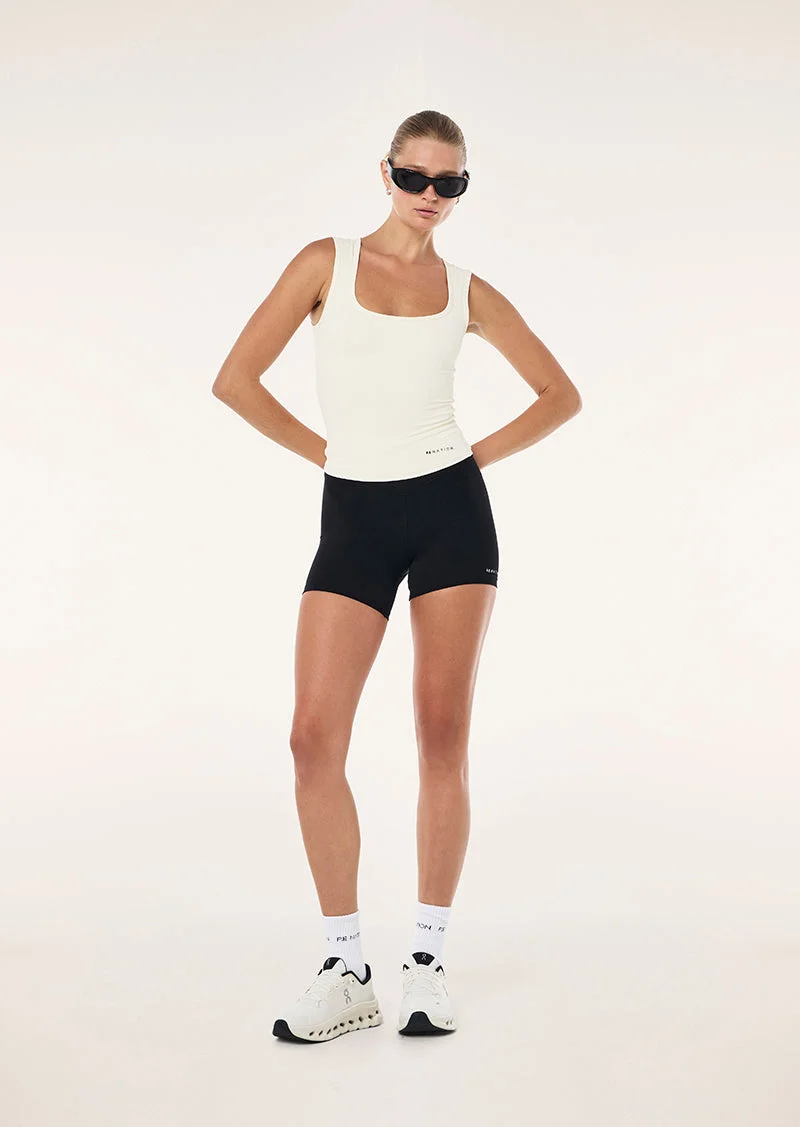 REFINE SCOOP TANK IN WHISPER WHITE - 1