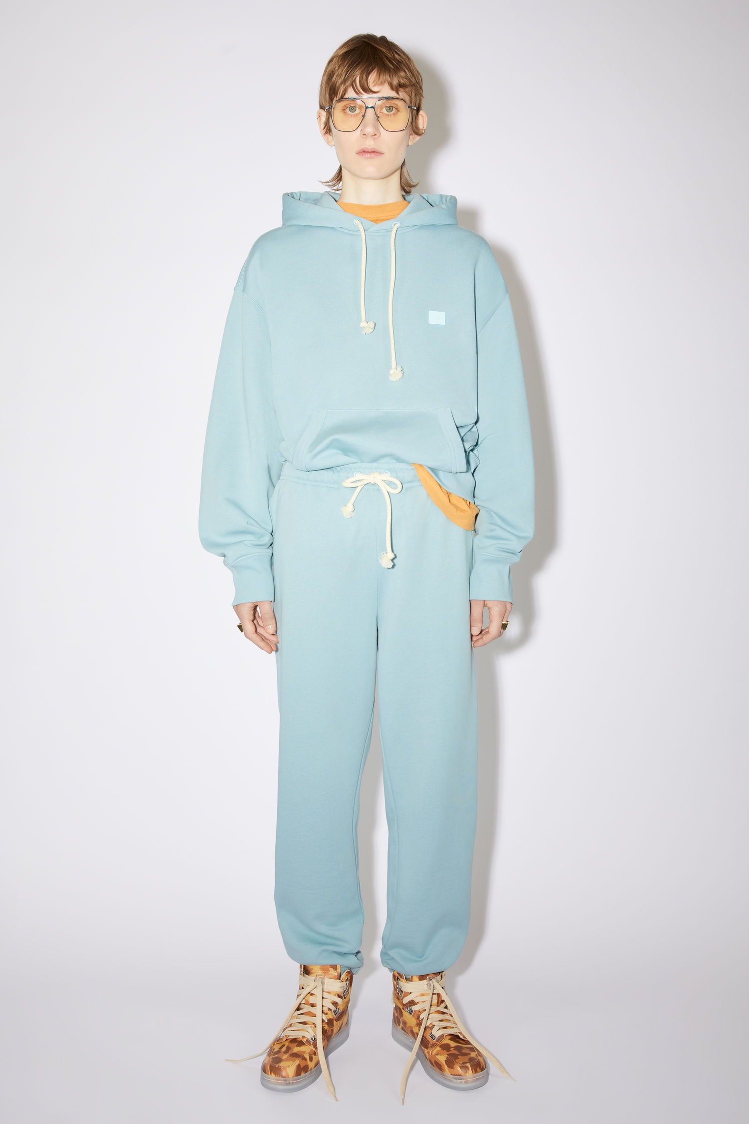 Fleece sweatpants - Ice blue - 2