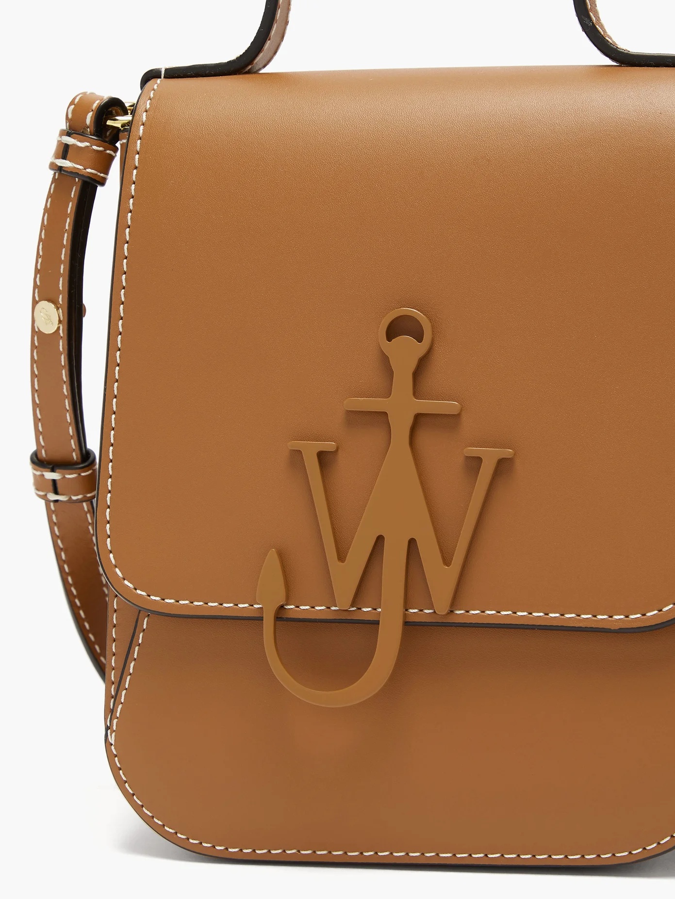 Top Handle anchor-logo cross-body bag - 5