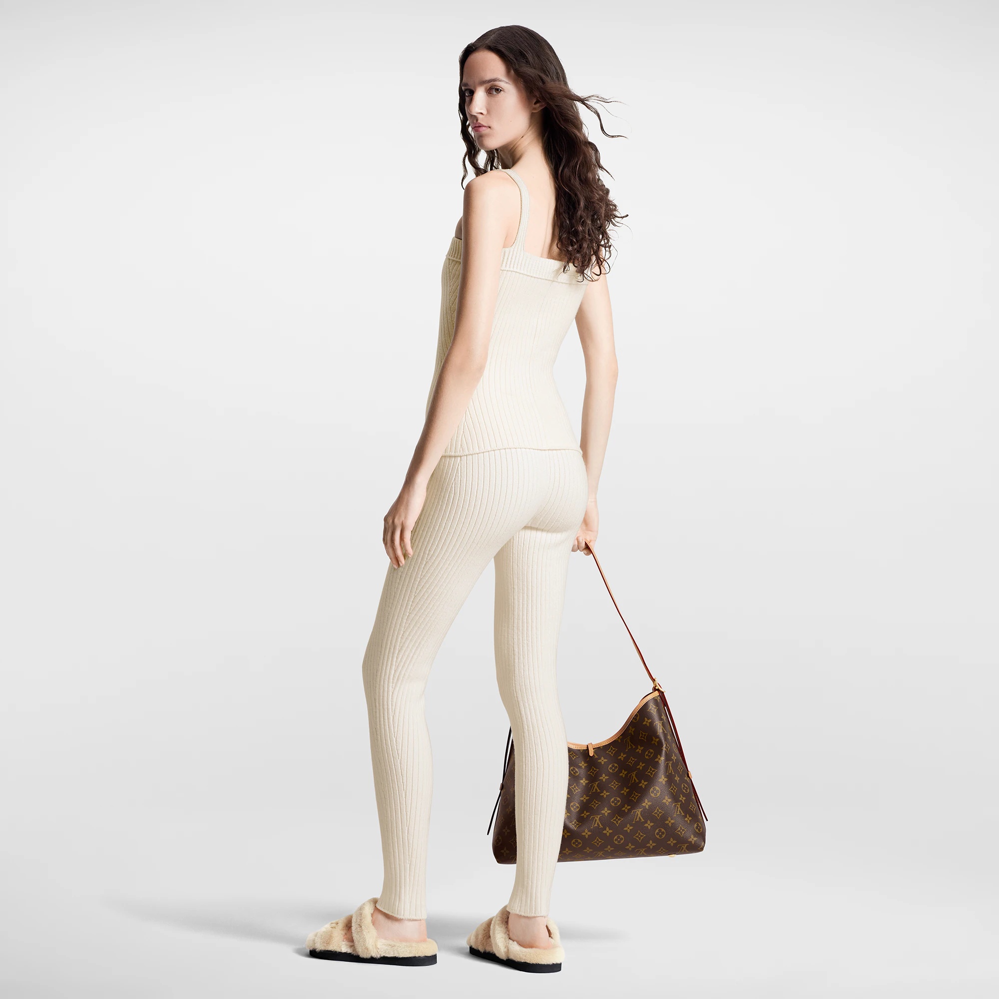 Ribbed Knit Leggings - 3