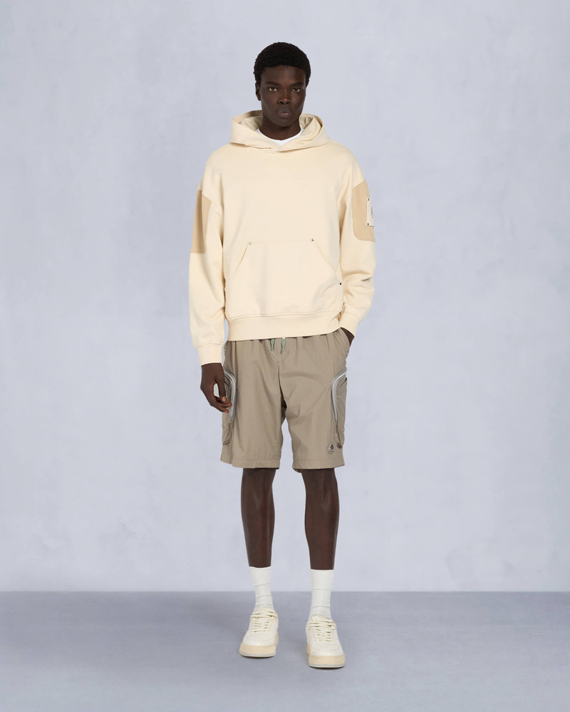 MOOSE KNUCKLES TRISTAN CRINKLE DRAWSTRING SHORTS outlook