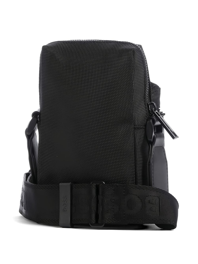BOSS logo-plaque messenger bag outlook