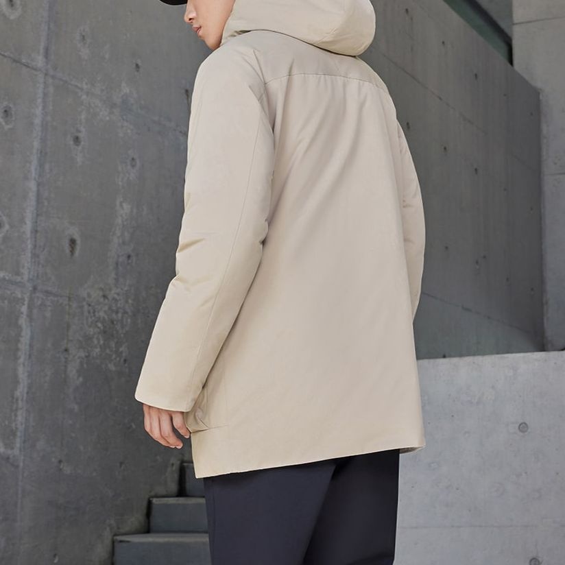 adidas Down Parka 'Beige' IV7554 - 3