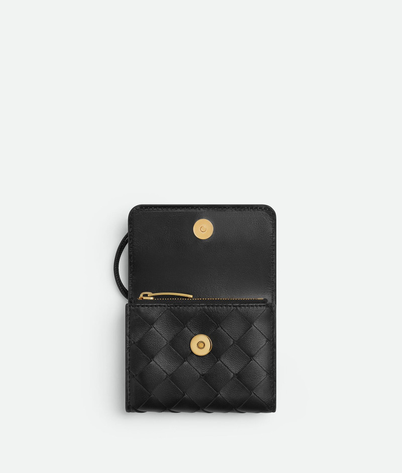 Bottega Veneta Andiamo Tri-Fold Zip Wallet outlook