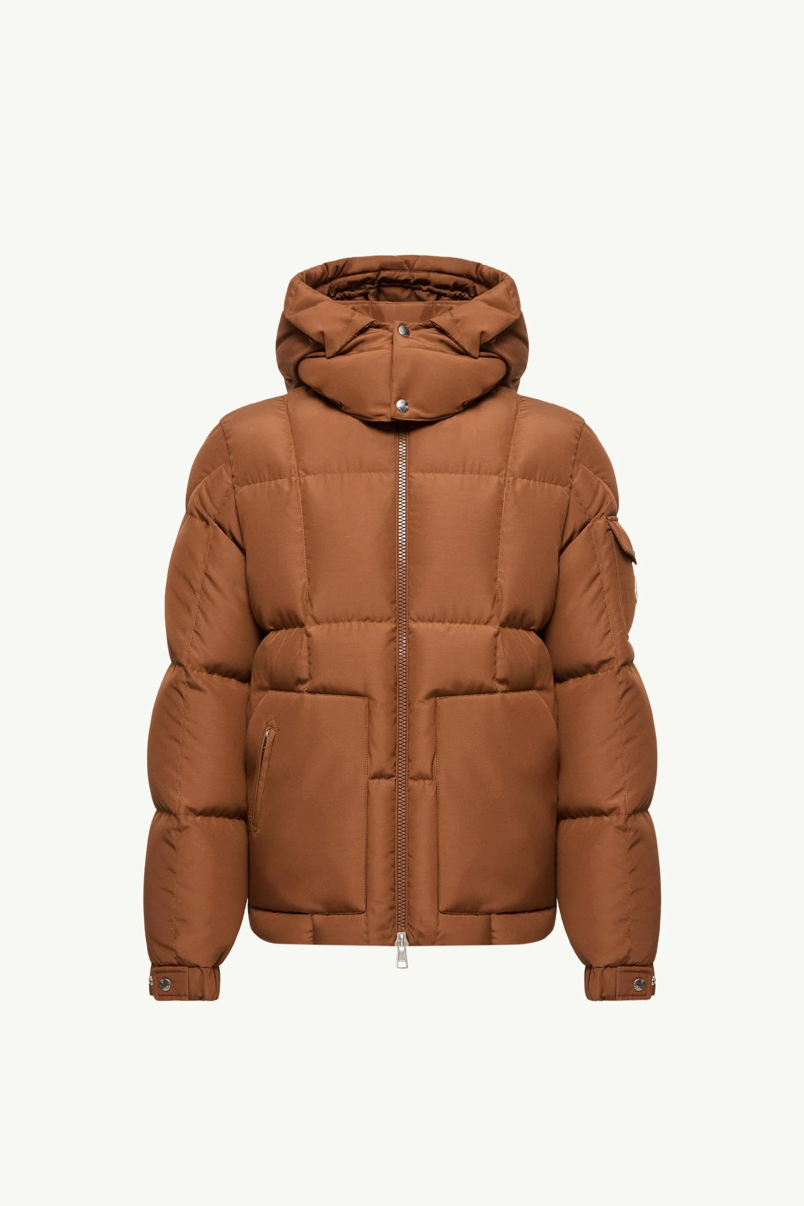 Dravenis Hooded Mid-Length Down Jacket - 1